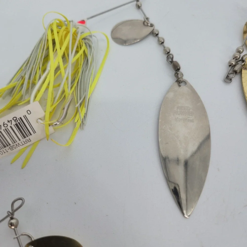 Northland Reed Runner Spinnerbait Lot Bass Pike Musky Lures 5pc Appear New W Tag